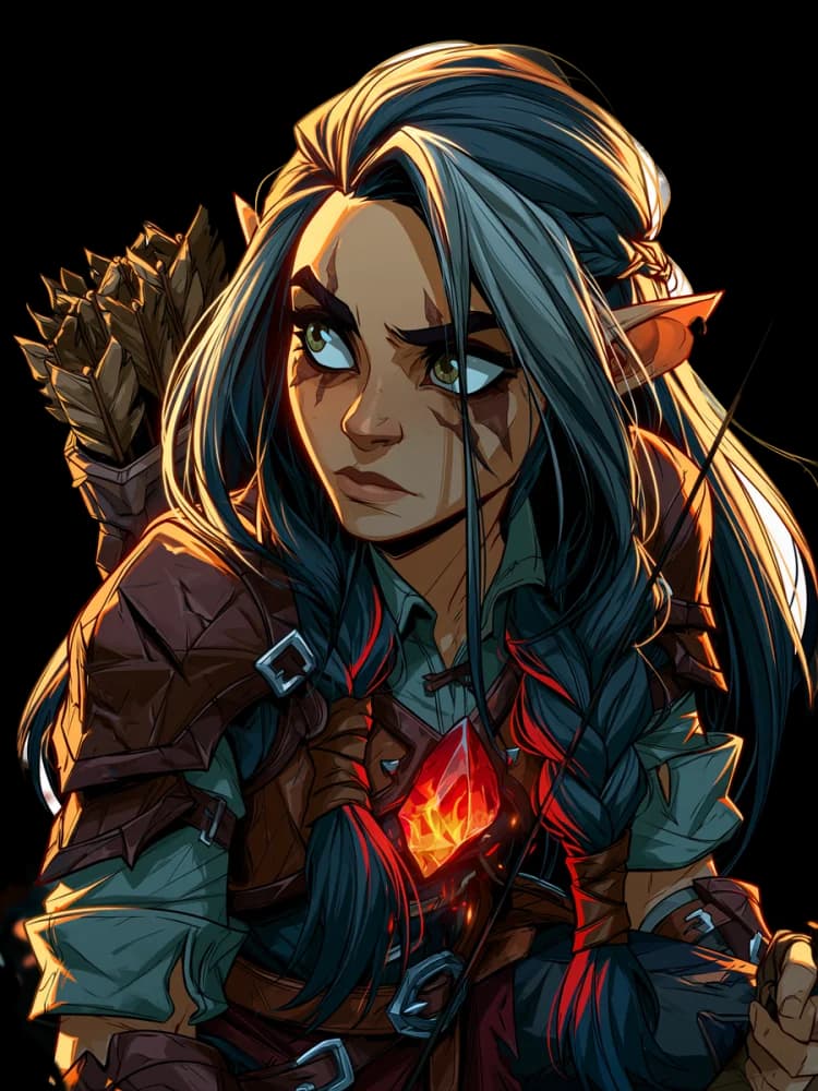 Portrait of Calyx