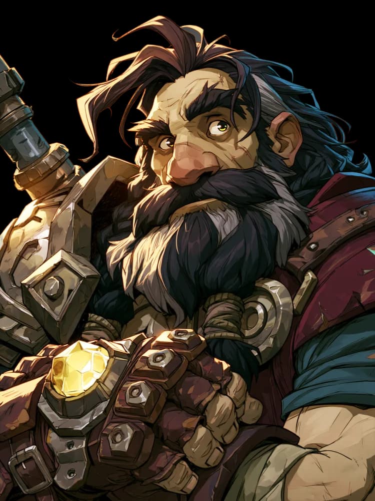 Portrait of Brom